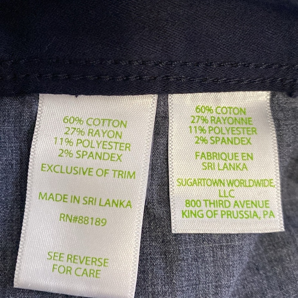 Lilly Pulitzer Worth Skinny Pants Size 8 - Picture 12 of 13